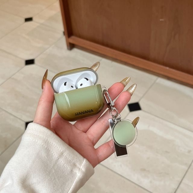 Earphone / Gradient Pro Skin Case Charm AirPods with