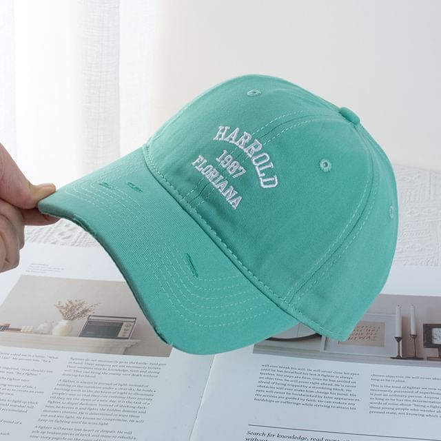 Embroidery Cap Lettering