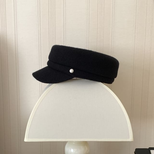 Cap Newsboy Buttoned