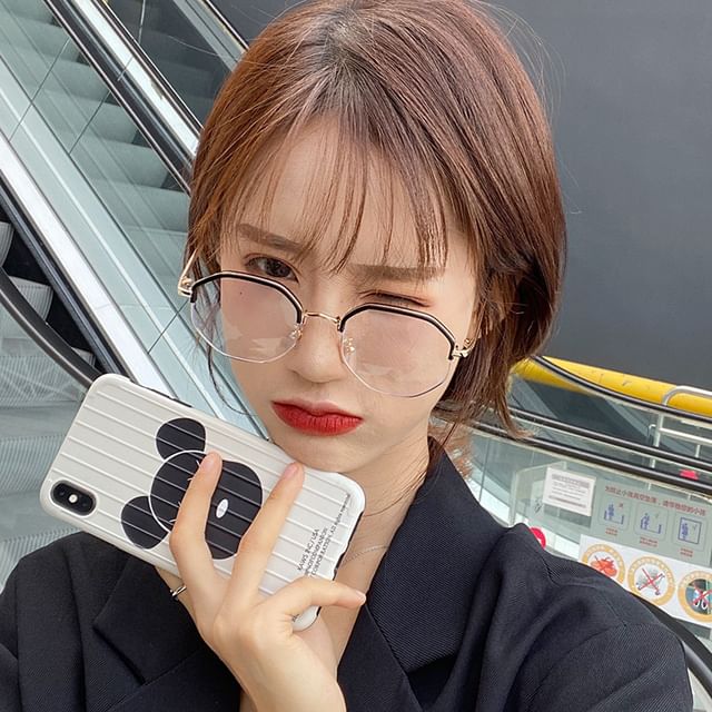 Frame Polygon Eyeglasses