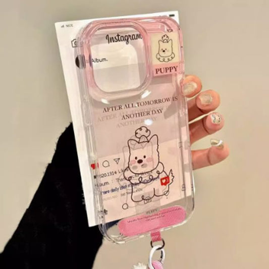 Strap / Set Case Dog Phone