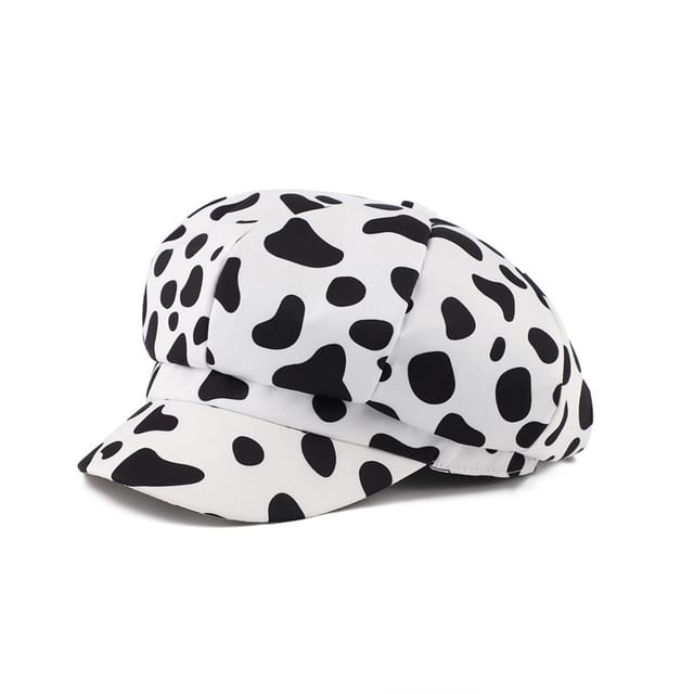 Print Animal Cap Newsboy