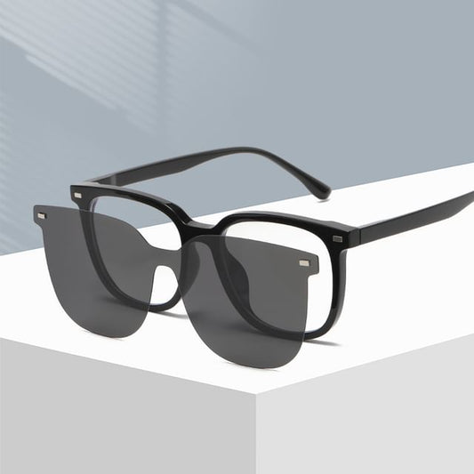 Square On Clip with Glasses Sunglasses