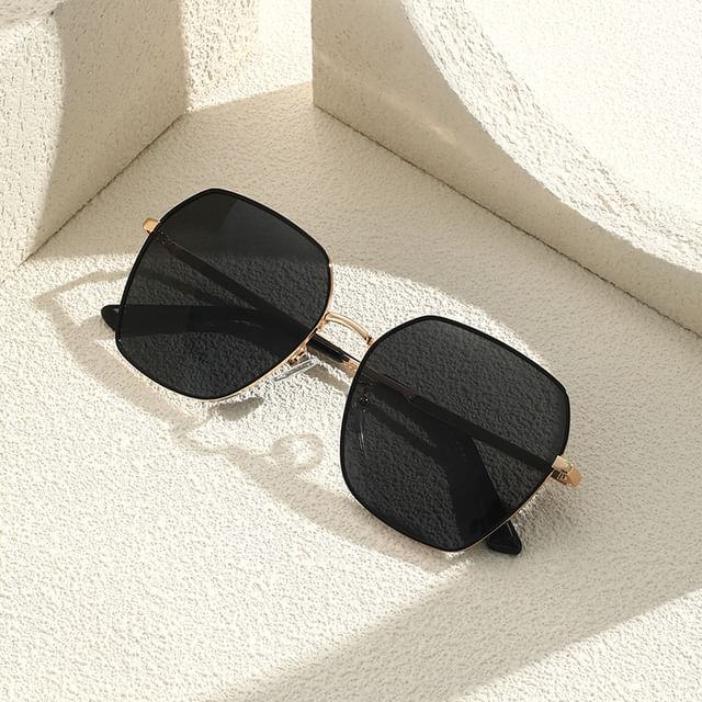 Geometric Sunglasses Oversized