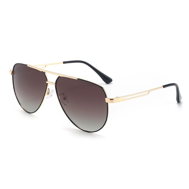 Metal Aviator Sunglasses