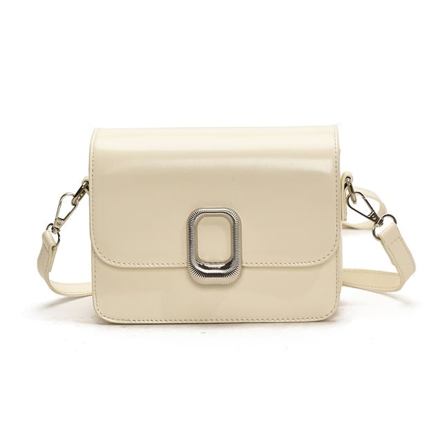 Leather Crossbody Faux Bag Flap