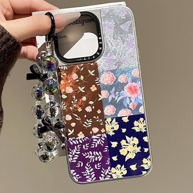 Case Strap Floral Set Phone /