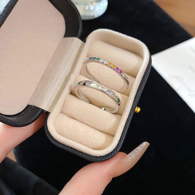 Ring Rhinestone Set