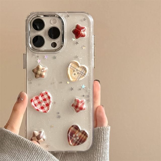 Star Button Phone Case