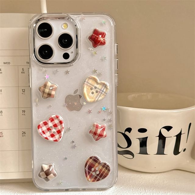 Star Button Phone Case