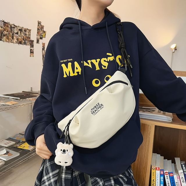 Lettering Crossbody Bag
