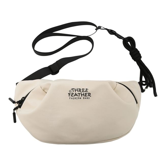 Lettering Crossbody Bag