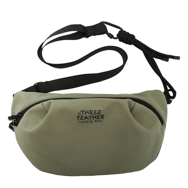 Lettering Crossbody Bag