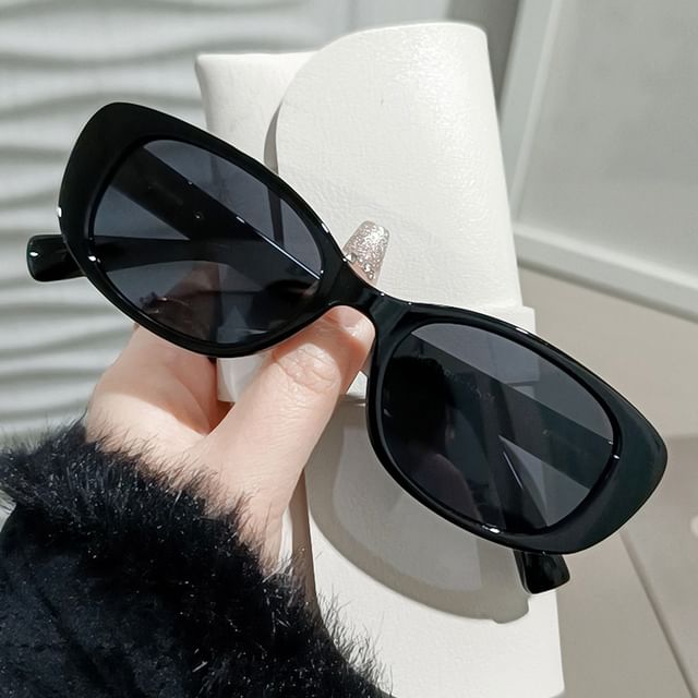 Rectangle Plain Sunglasses