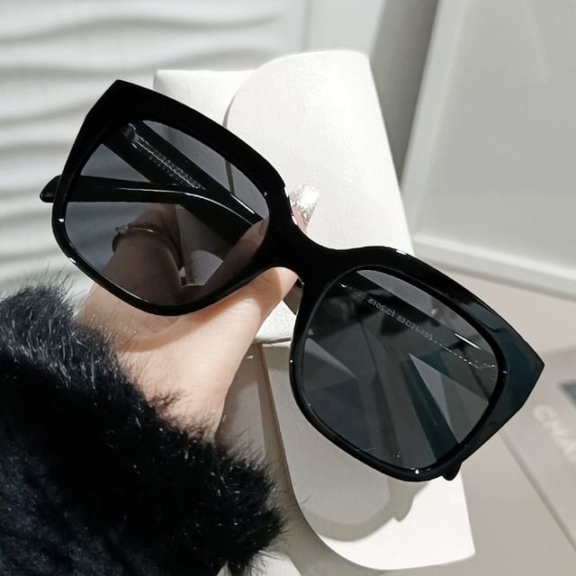 Sunglasses Square Oversized Plain