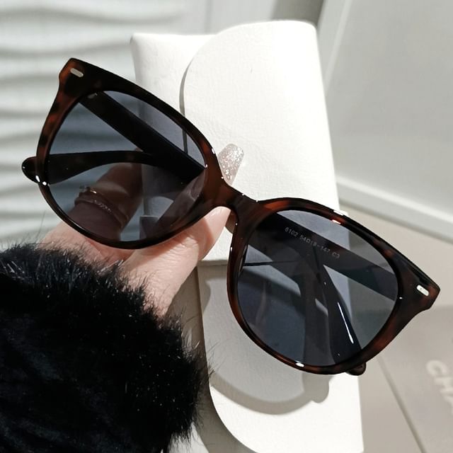 Frame Sunglasses Oversized Square