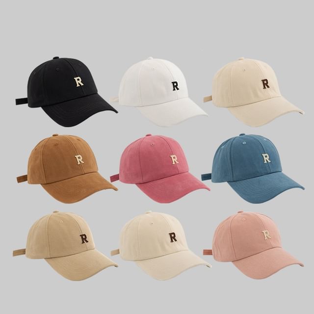 Lettering Cap Baseball Applique