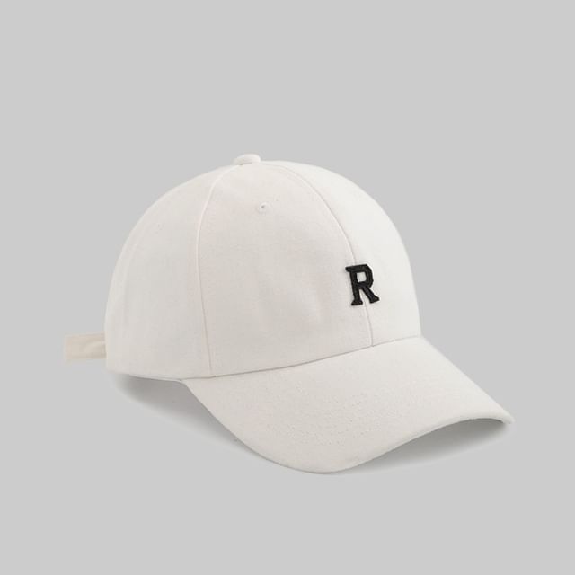 Lettering Cap Baseball Applique