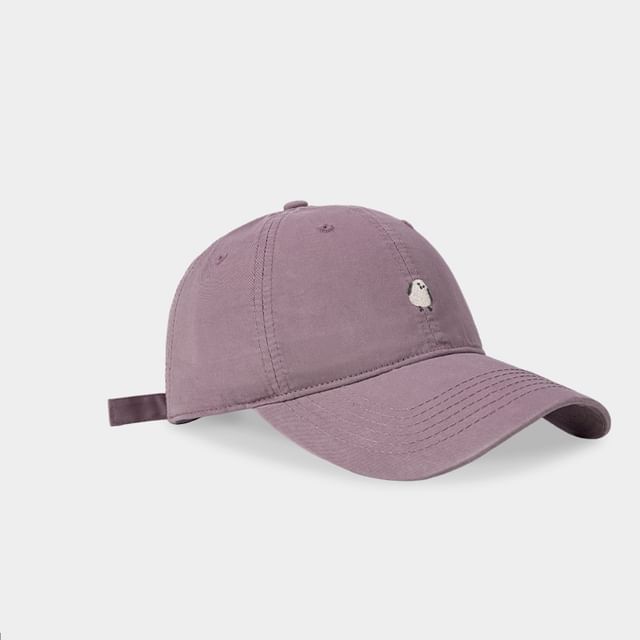 Baseball Bird Embroidered Cap