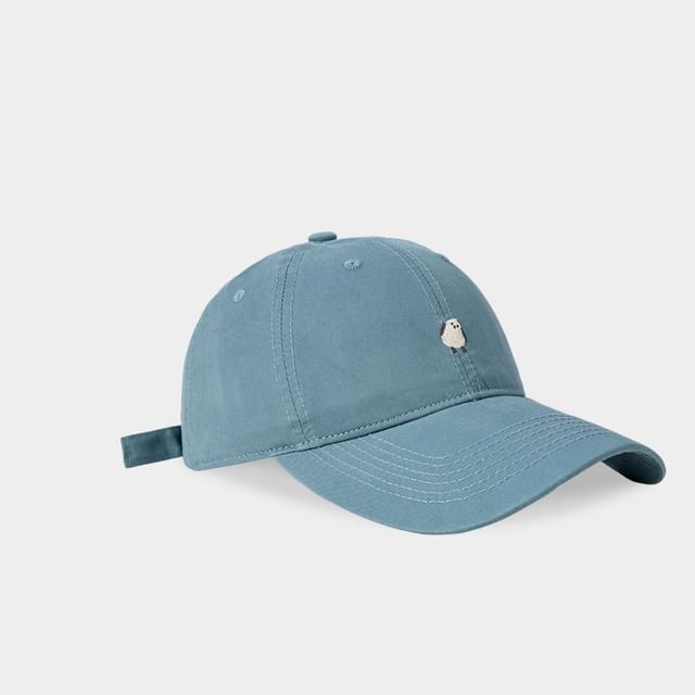 Baseball Bird Embroidered Cap