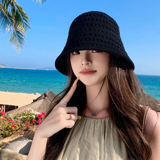 Straw Plain Hat Cloche