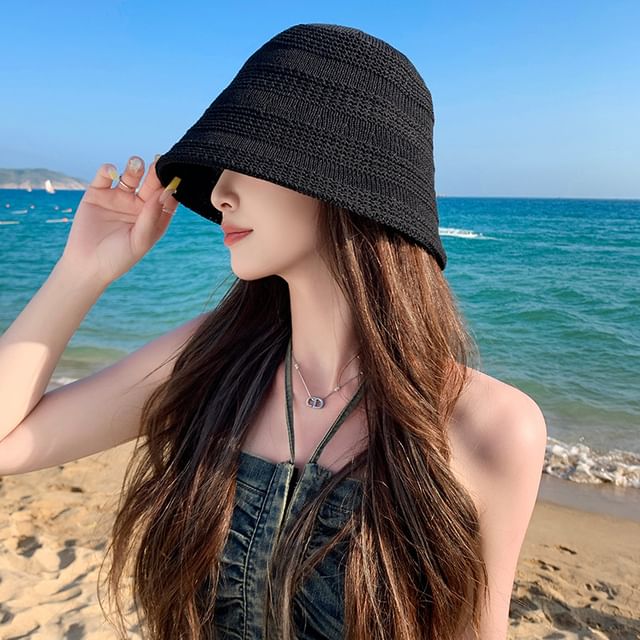 Straw Plain Hat Cloche