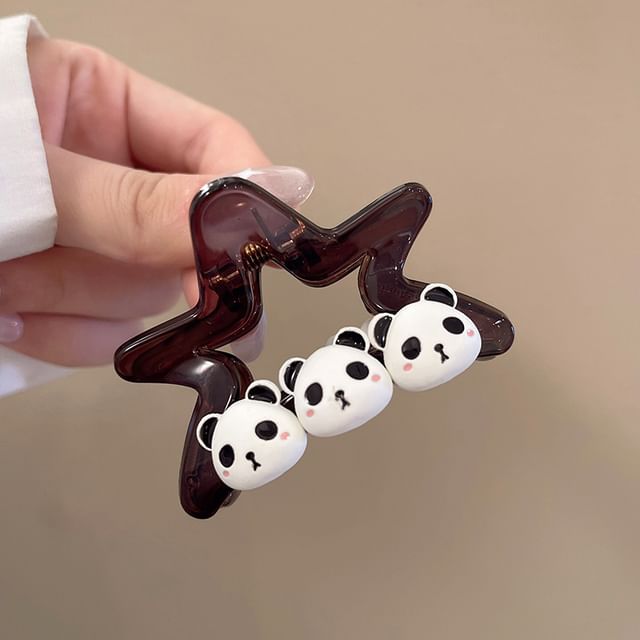 Hair Claw (Various Panda Designs) Clip