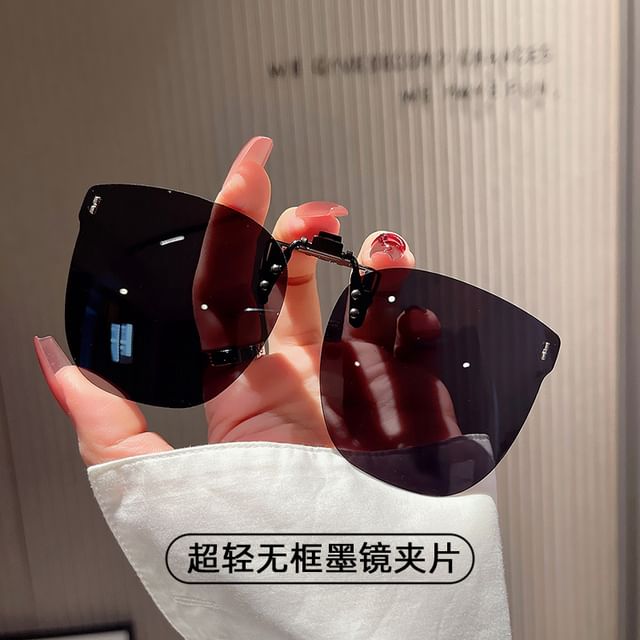 Clip Square On Sunglasses