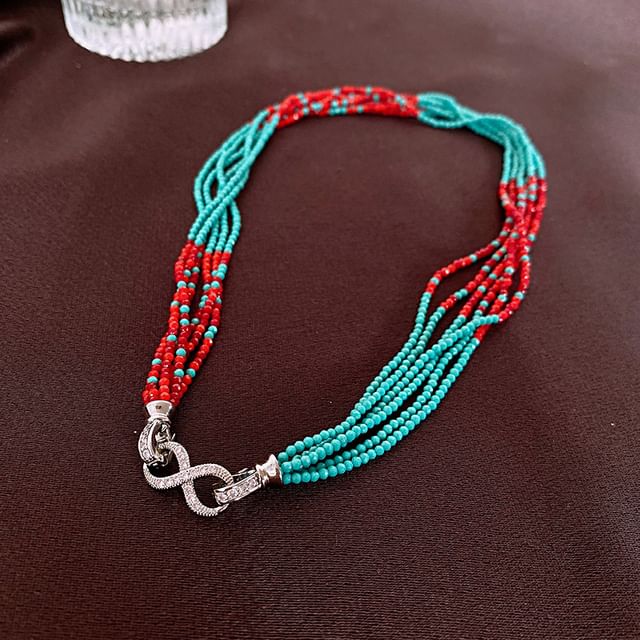 Faux Necklace Designs) Gemstone / Alloy (Various