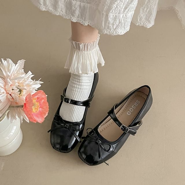 Jane Shoes Bow Mary