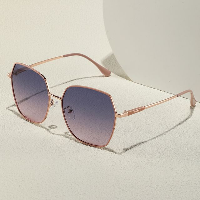 Metal Sunglasses Geometric