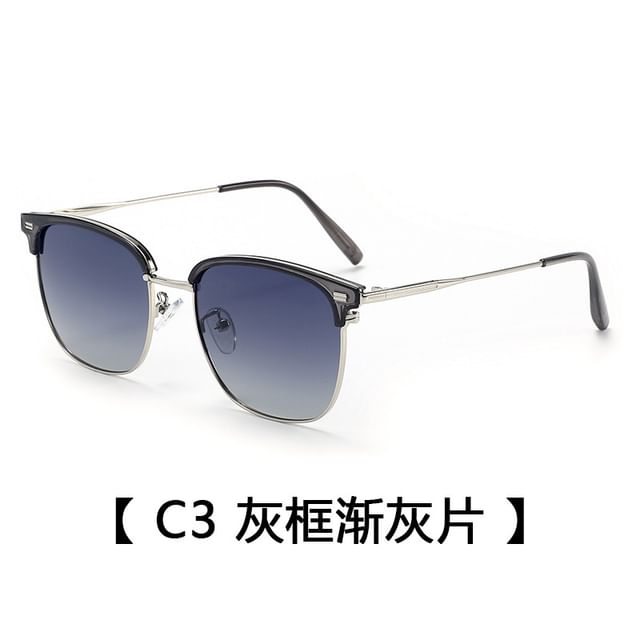 Metal Sunglasses Browline