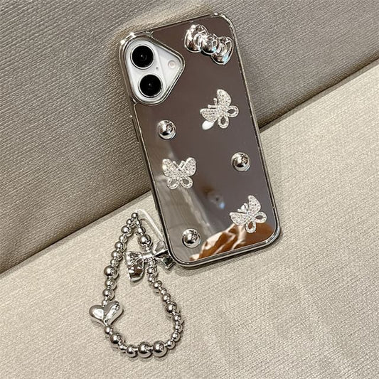 Strap Case / Butterfly Phone Set Mirrored