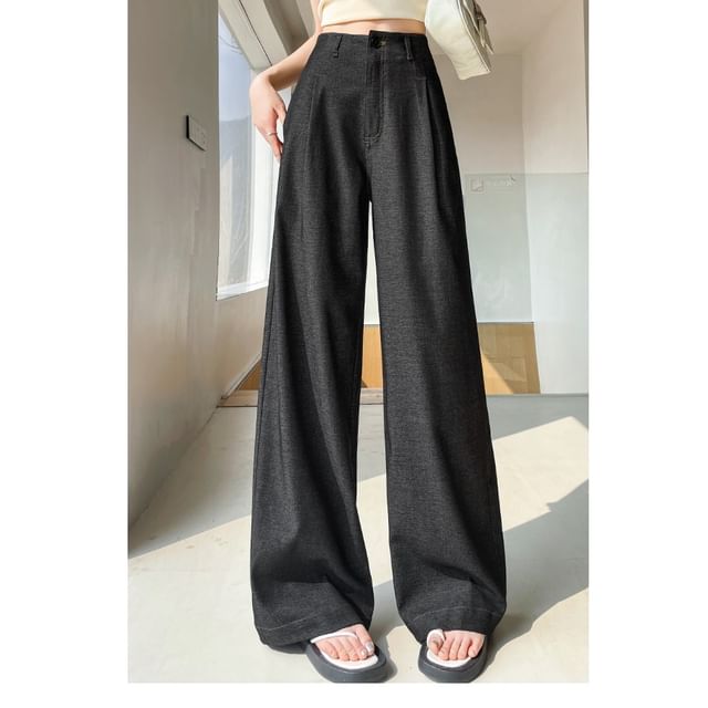 Wide (Various Waist Leg High Designs) Jeans