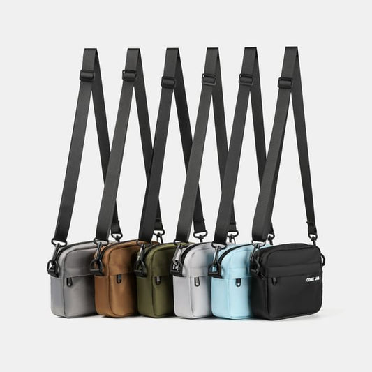 Crossbody Nylon Lettering Bag Print