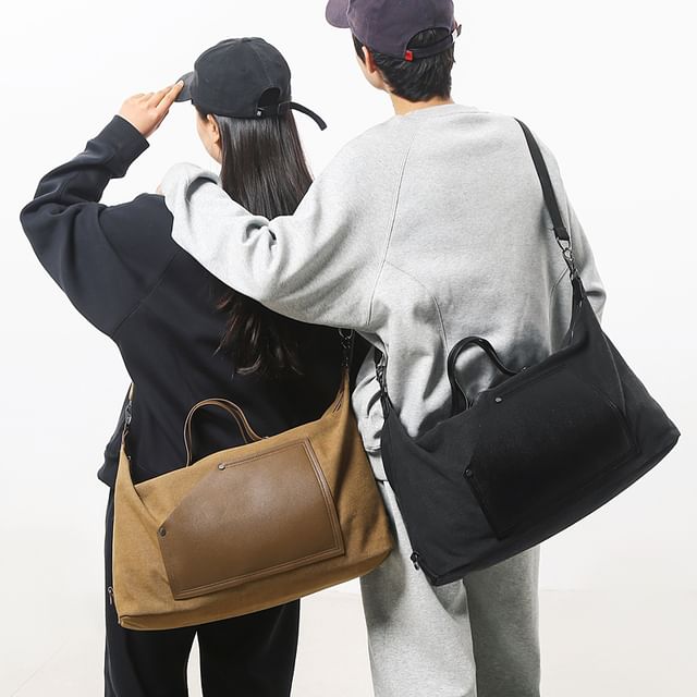 Plain Canvas Carryall Bag
