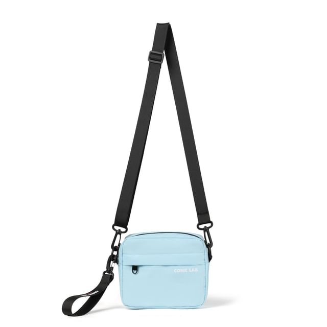 Crossbody Nylon Lettering Bag Print