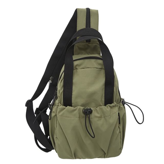 Nylon Plain Drawstring Bag Sling
