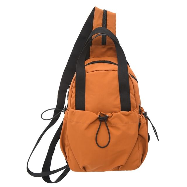 Nylon Plain Drawstring Bag Sling