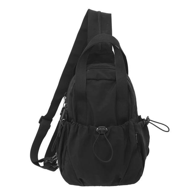 Nylon Plain Drawstring Bag Sling
