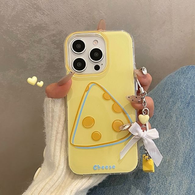 Cheese Phone Set Charm / Case