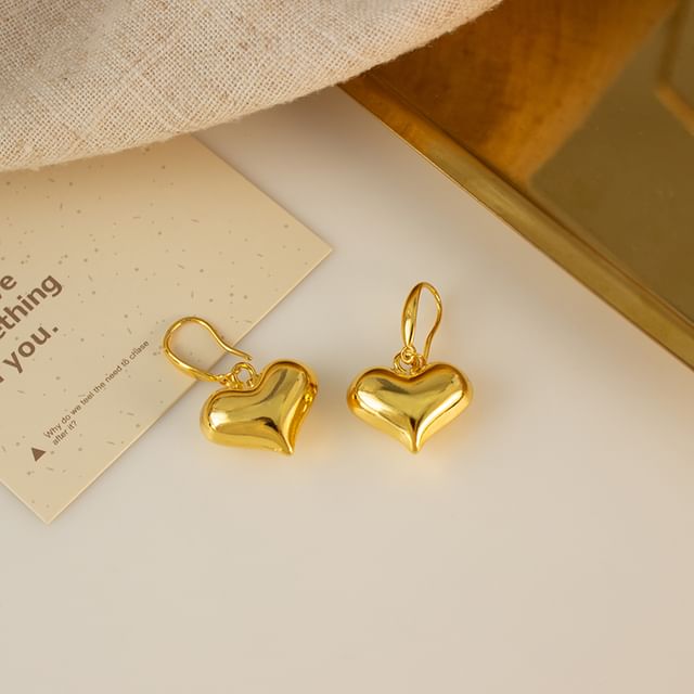Heart Clip-On / Earring Drop