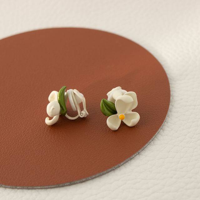 Ear Stud / Floral (Various Designs) Cuff Alloy Earring