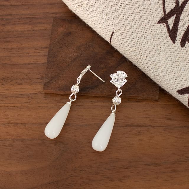 Cuff Faux Gemstone Earring Designs) Fan Ear Rhinestone / (Various Alloy Drop