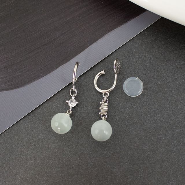 Eye Faux Cuff Cat Dangle / Designs) Alloy Stone (Various Ear Earring