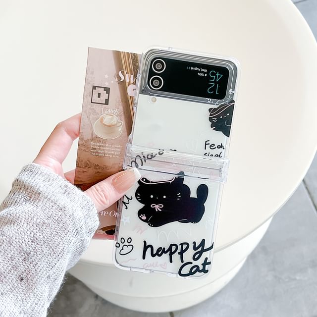 Case / Set Cat Strap Phone