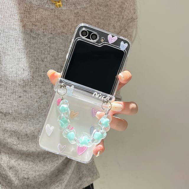 Heart Phone / Case Set Strap Bow