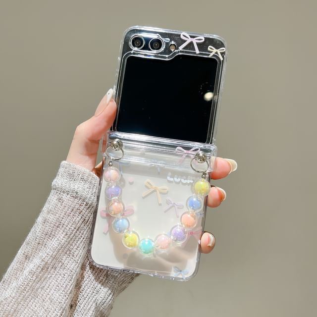 Heart Phone / Case Set Strap Bow