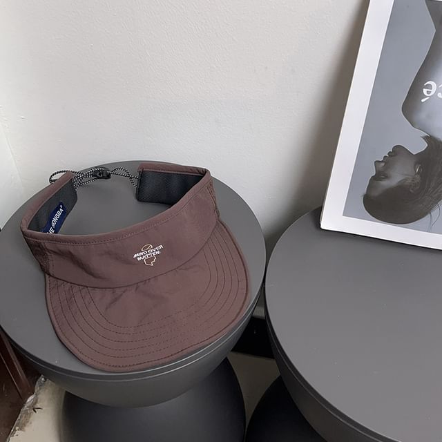 Quick Embroidered Sun Dry Visor