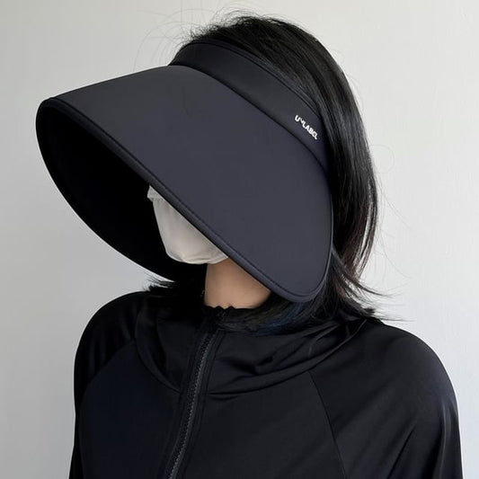 Wide Lettering Brim Hat Sun